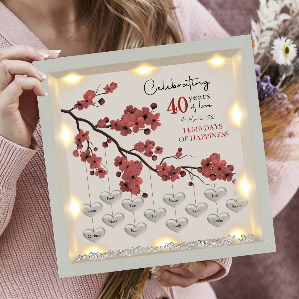 40th Anniversary Frame